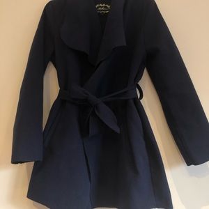 Navy blue coat